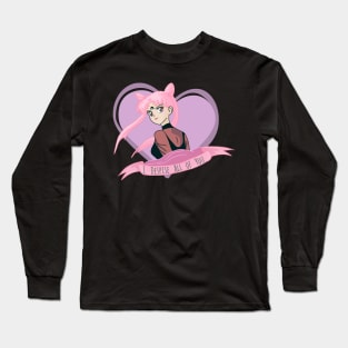 Black Lady Long Sleeve T-Shirt